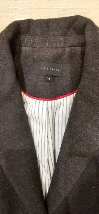 Abrigo gris Tintoretto. Talla M. Sin estrenar