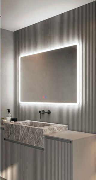 Espejo Baño LEDIMEX PRAGA 100x80