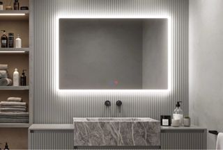 Espejo Baño LEDIMEX PRAGA 100x80