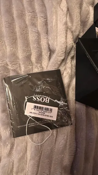 Reloj Hugo Boss 43mm Cronógrafo Azul Plateado