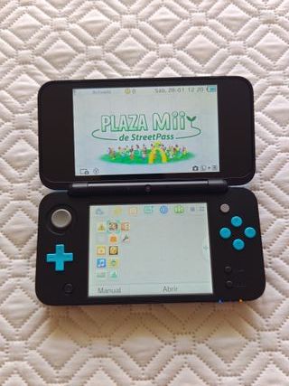 New Nintendo 2DS XL Azul y Negra