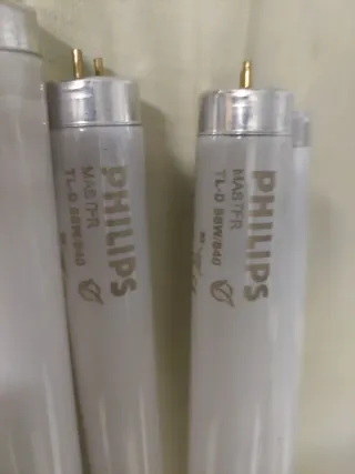 8 Tubos Fluorescentes Philips 58W 150cm