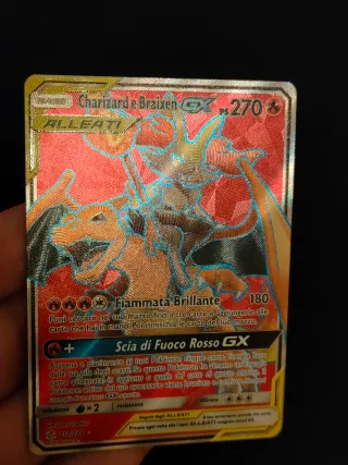 Carte Pokémon Charizard e Braixen GX 212 Ita Nm