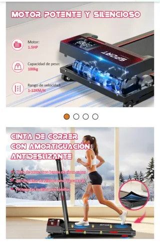 Cinta de Correr Plegable RAOO MIN