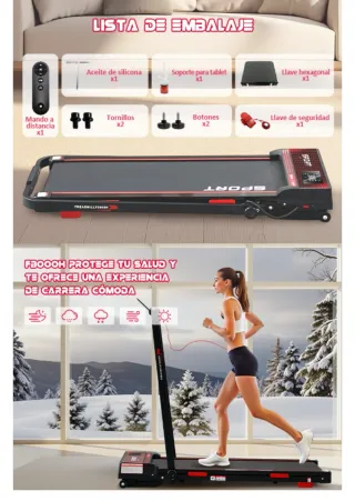 Cinta de Correr Plegable RAOO MIN