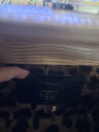 Bolso Dolce & Gabbana Sicily Pequeño Iguana