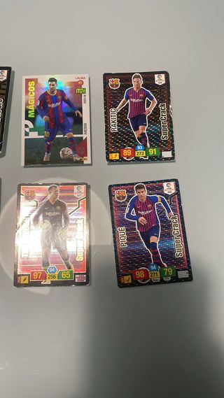 Cromos Fútbol Barça Messi Rakitic Piqué...