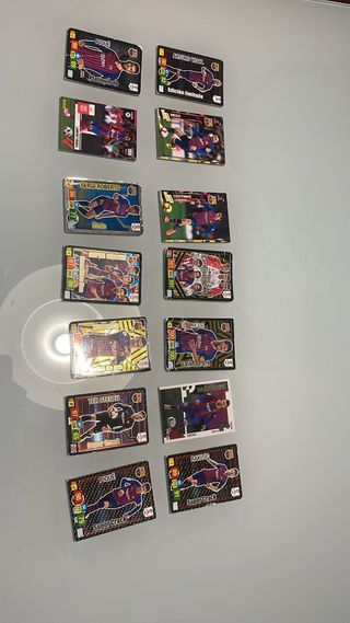 Cromos Fútbol Barça Messi Rakitic Piqué...
