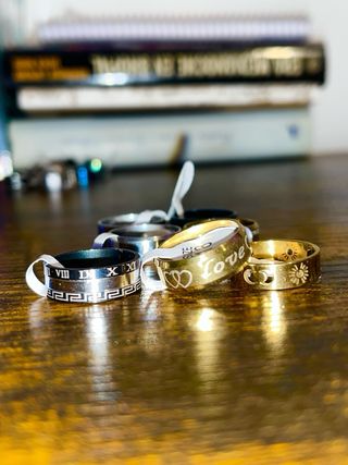 1-anillo (2€)  2-anillos (3€)