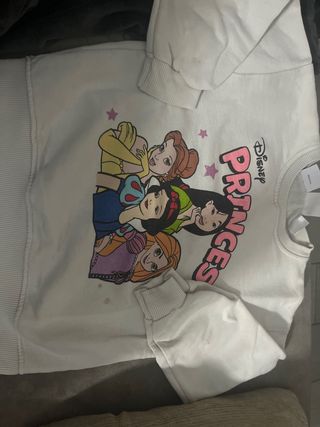 Sudadera Niña Disney Princesas Zara