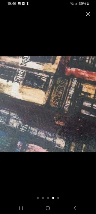 Cuadro al óleo Hotel des Lions