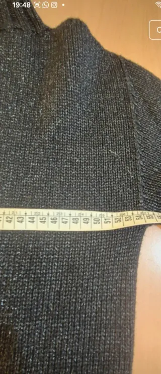 Maglione donna collo alto nero