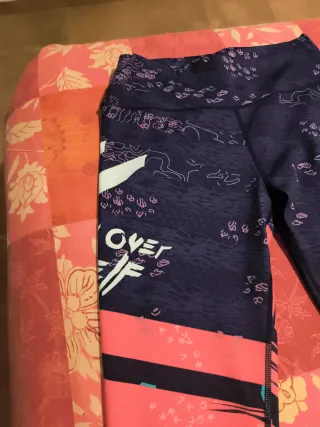 Mallas deportivas estampadas multicolor