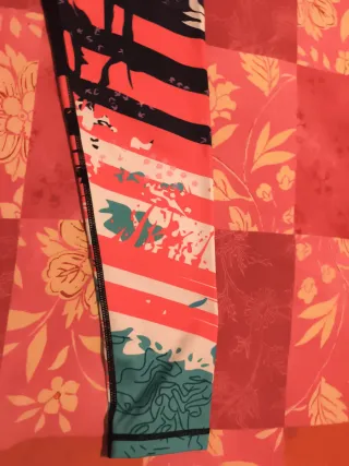 Mallas deportivas estampadas multicolor