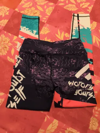 Mallas deportivas estampadas multicolor