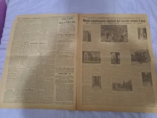 Giornale Storico del 1932 " Il Popolo d'italia "