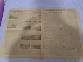 Giornale Storico del 1932 " Il Popolo d'italia "