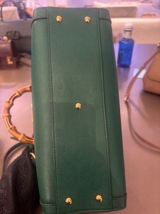 Borsa Tote Gucci Diana Media Verde