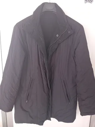 Giaccone Uomo Double Nero