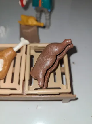 Lote 61. Carnicero Playmobil