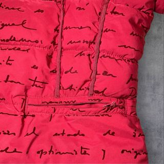 Piumino Designal donna rosso taglia XL