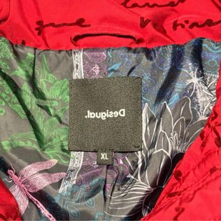 Piumino Designal donna rosso taglia XL