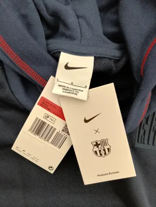 Sudadera Nike FC Barcelona Azul