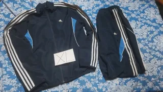 Chándal Adidas Azul y Blanco Talla XL