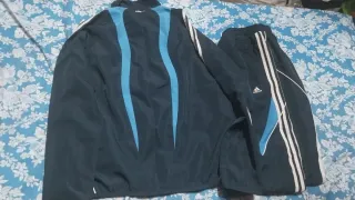 Chándal Adidas Azul y Blanco Talla XL
