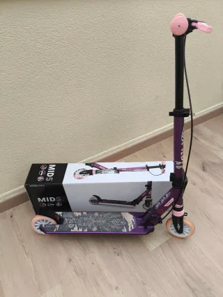 Patinete Oxelo MID5 Morado