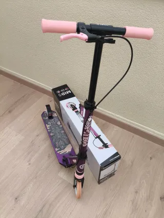 Patinete Oxelo MID5 Morado