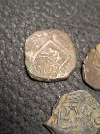 Lote de monedas antiguas