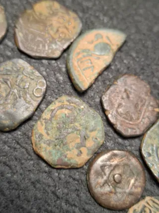 Lote de monedas antiguas