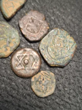 Lote de monedas antiguas