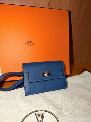 Portafoglio Hermès Donna Blu