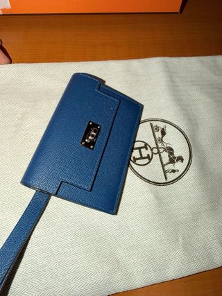 Portafoglio Hermès Donna Blu