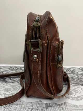 Borsello The Bridge uomo pelle marrone