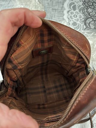 Borsello The Bridge uomo pelle marrone