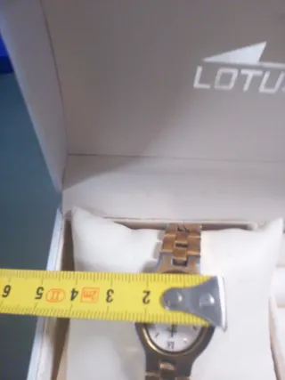 Orologio Lotus Donna Oro e Bianco