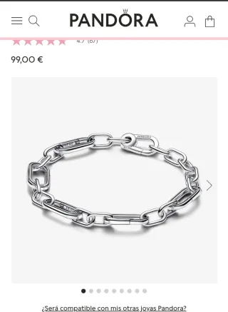 Bracciale Pandora ME LINK 5 maglie