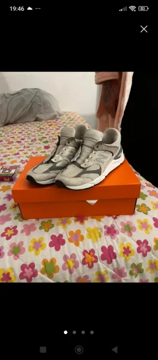 Botines New Balance Beige/Gris