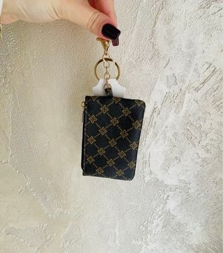 Portachiavi/Portamonete Nuovo con Moschettone Oro