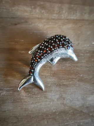 Broche Delfín Plata