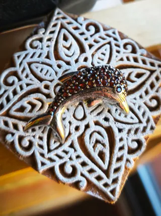 Broche Delfín Plata