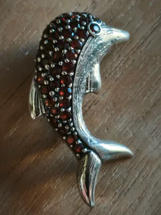 Broche Delfín Plata