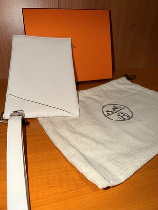 Portafoglio Hermès Donna Bianco