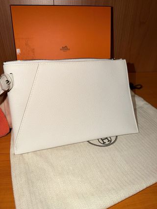 Portafoglio Hermès Donna Bianco