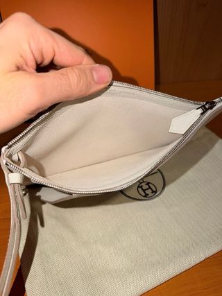 Portafoglio Hermès Donna Bianco