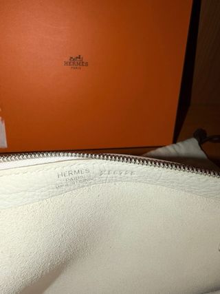 Portafoglio Hermès Donna Bianco