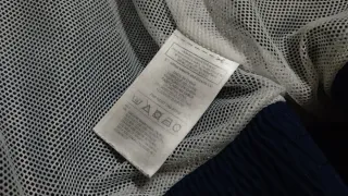 Chándal Adidas azul y naranja